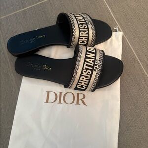 Christian Dior slides